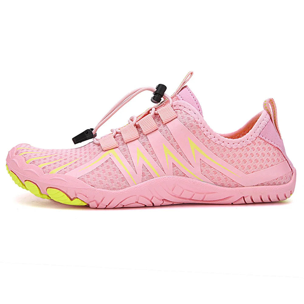 Unisex Quick Dry Water Shoes Men Women Colorful Beach Swimming Surfing Seaside Aqua Shoes Couple Barefoot Upstream Sneakers